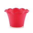 Petalia Planter -1 | Set of 6  (5.5" x 3.75") - Red