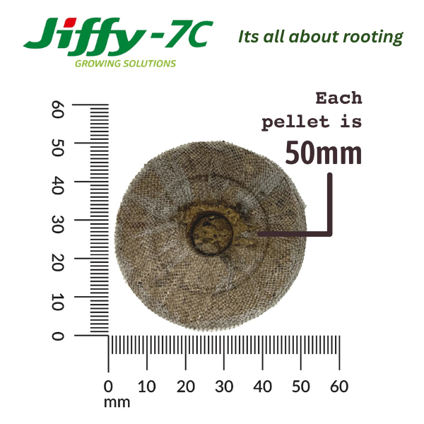 Jiffy 7C Plug 50mm – Professional Seed / Cuttings Starter Plug - Image 2